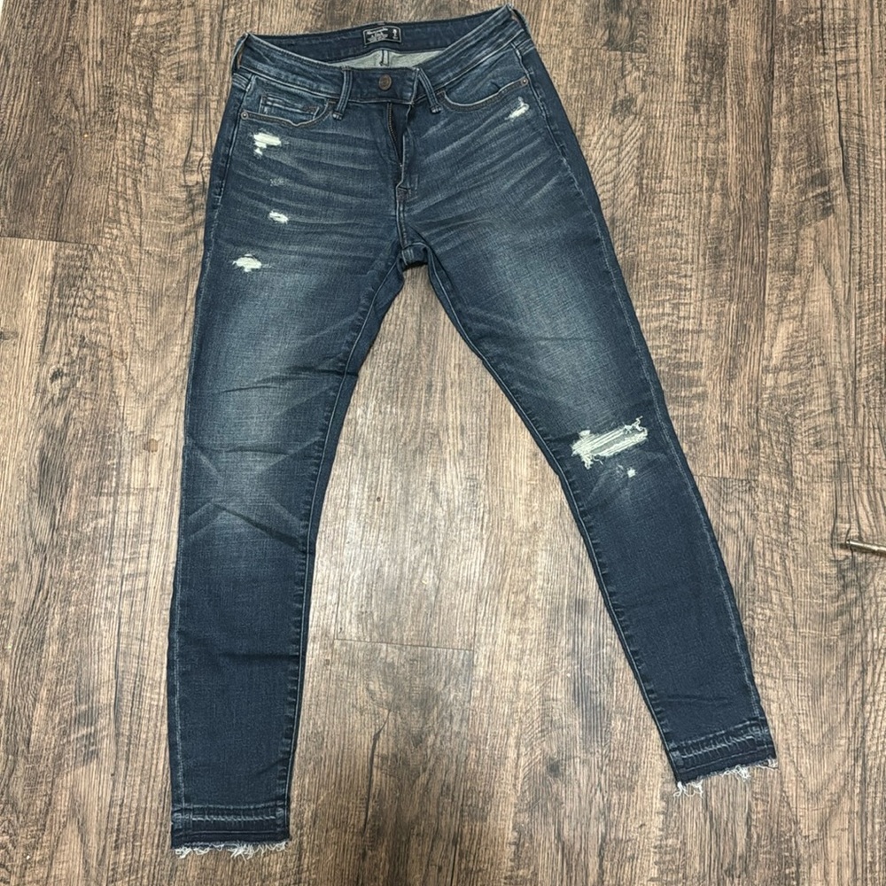 Abercrombie Harper Low Rise Super Skinny Jeans